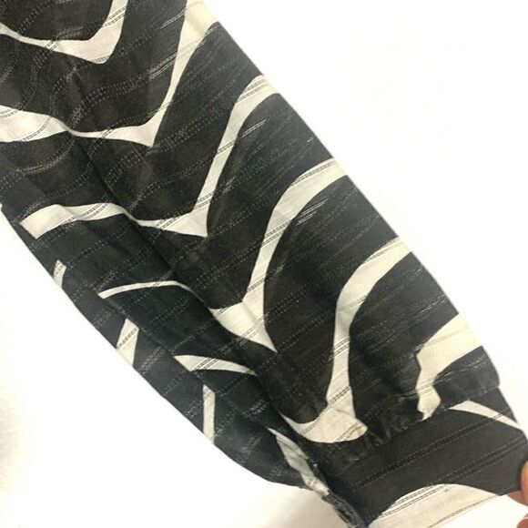 Vintage 70’s Drop Waist Retro Psychedelic Dress - Picture 4 of 11